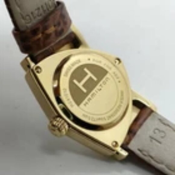 Hamilton Watch 24mm Women's Whites X Browns 600-070825 - Picture 7 of 9